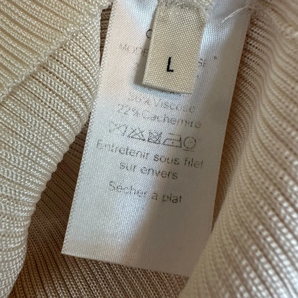 Celine Ivory Knit Top - Picture 12 of 15